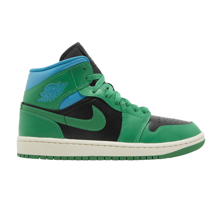 Jordan 1 Mid Lucky Green Aquatone (Women's)