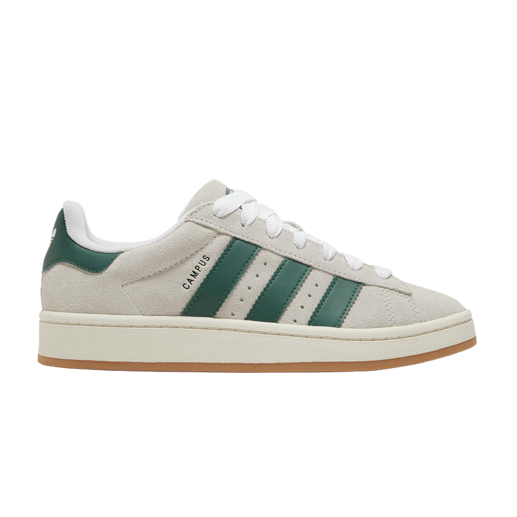 adidas Campus 00s Crystal White Dark Green (Women's)