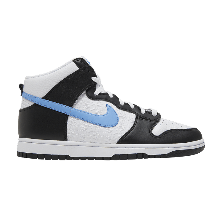 Nike Dunk High Retro FLC Black University Blue White