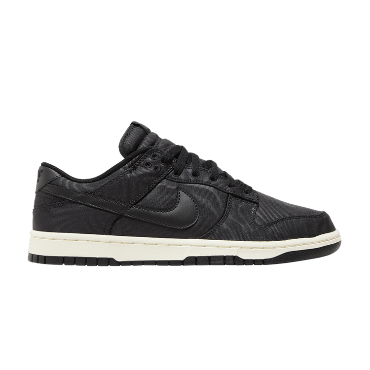 Nike Dunk Low Black Canvas