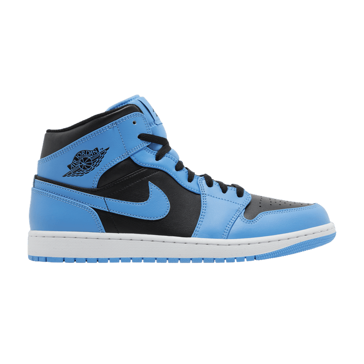 Jordan 1 Mid University Blue Black