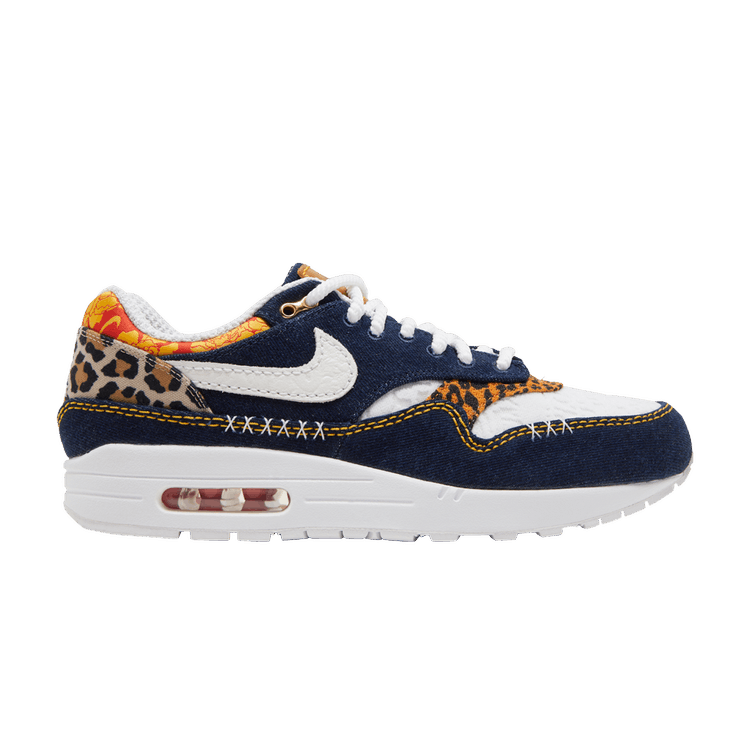 Nike Air Max 1 Premium Denim Leopard