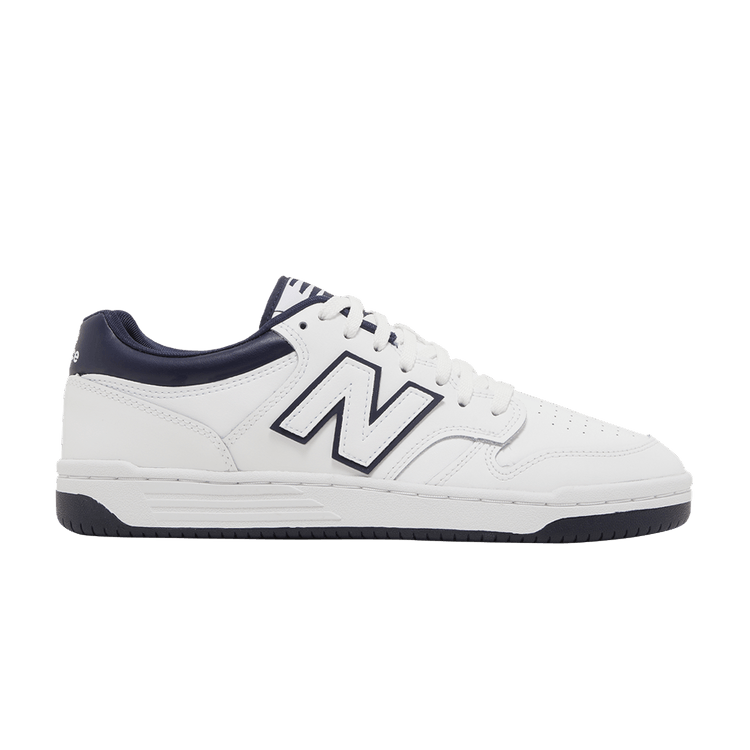 New Balance 480 White Navy