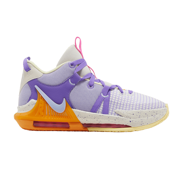 Nike LeBron Witness 7 Action Grape Vivid Orange (GS)