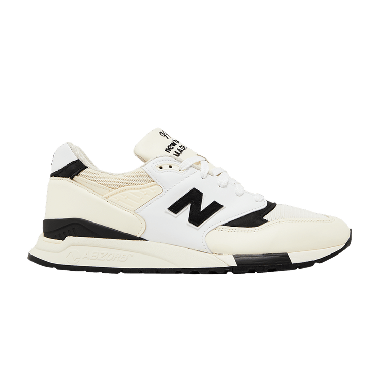 New Balance 998 MiUSA White Black