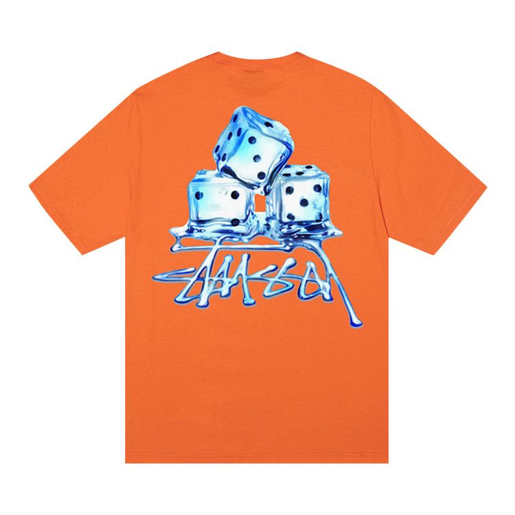 Stussy Melted Tee Coral