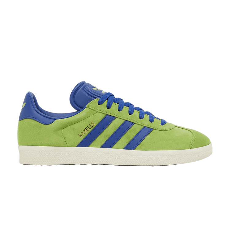 adidas Gazelle Lime Royal Blue