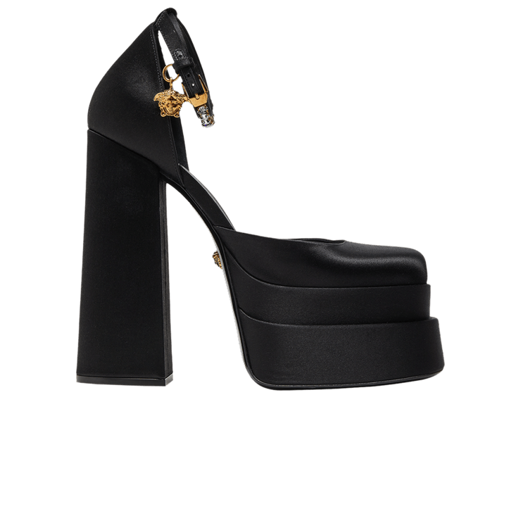 Versace Medusa Aevitas Platform Pumps Black (Women's)