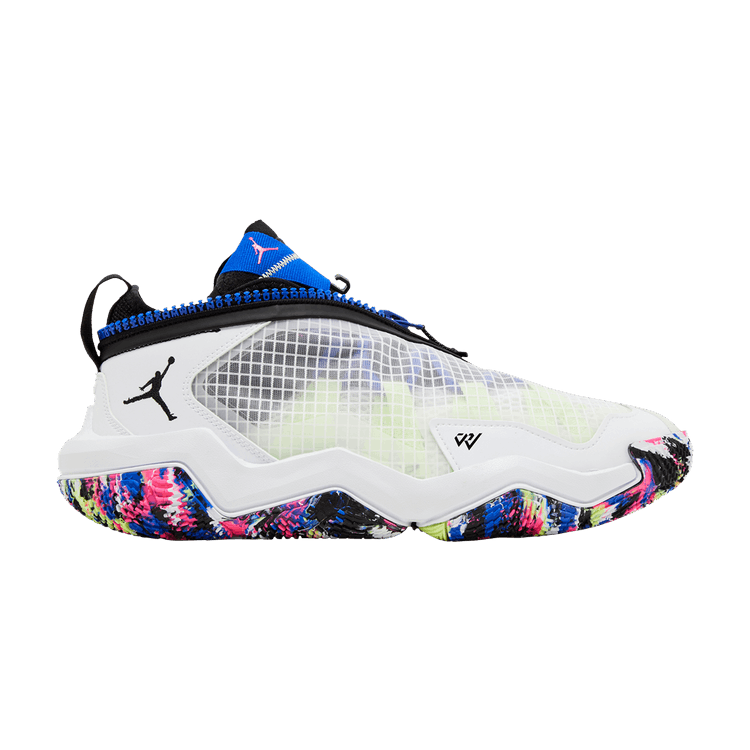 Jordan Why Not Zer0.6 White Light Liquid Lime Pink Blast Black