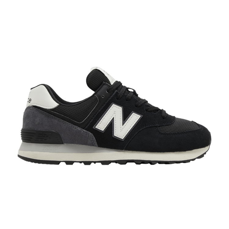 New Balance 574 Black Night White