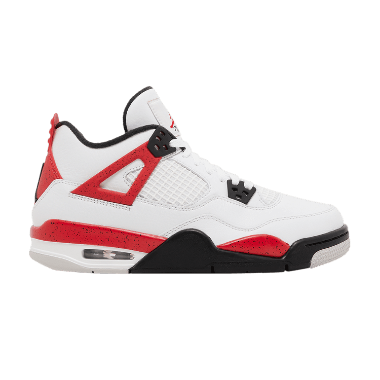 Jordan 4 Retro Red Cement (GS) - Side Kicks