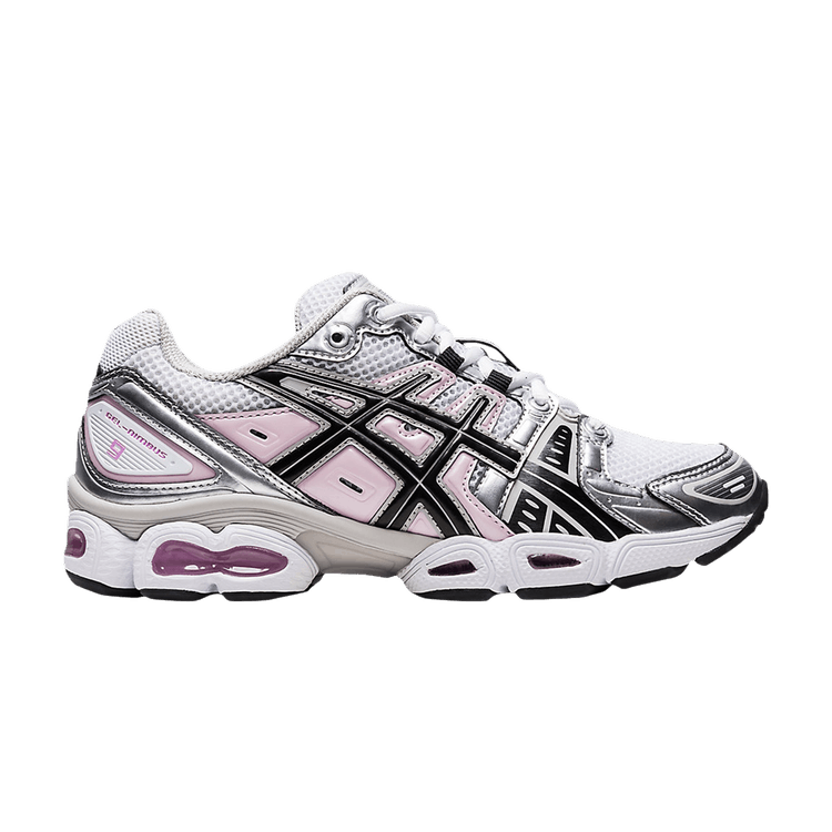 ASICS Gel-Nimbus 9 White Black Light Pink (Women's)