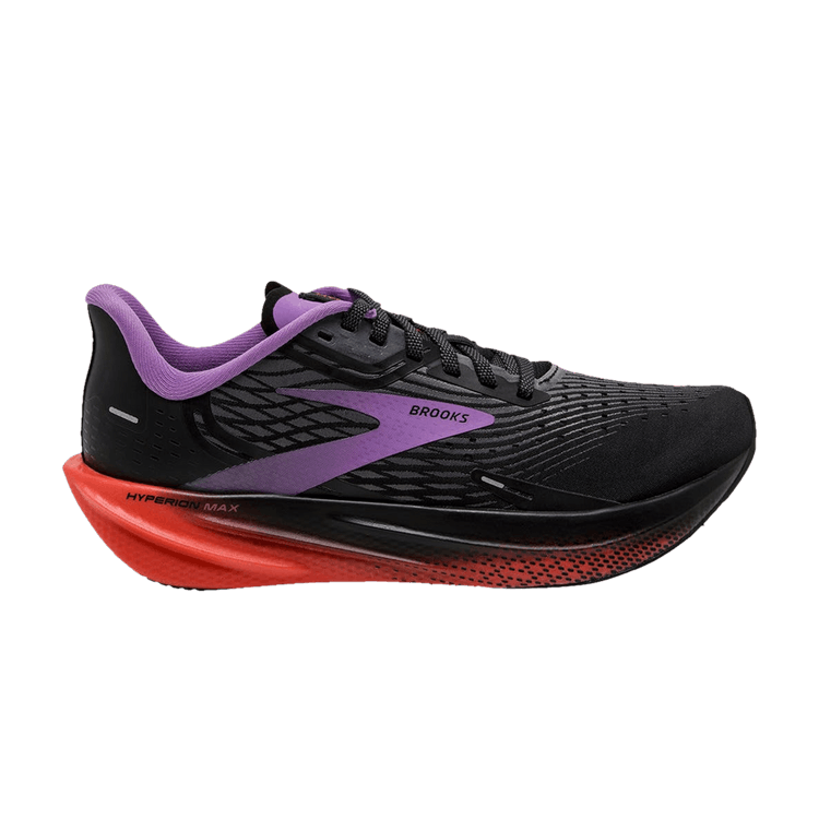 Brooks Hyperion Max Black Fiesta Bellflower (Women's)