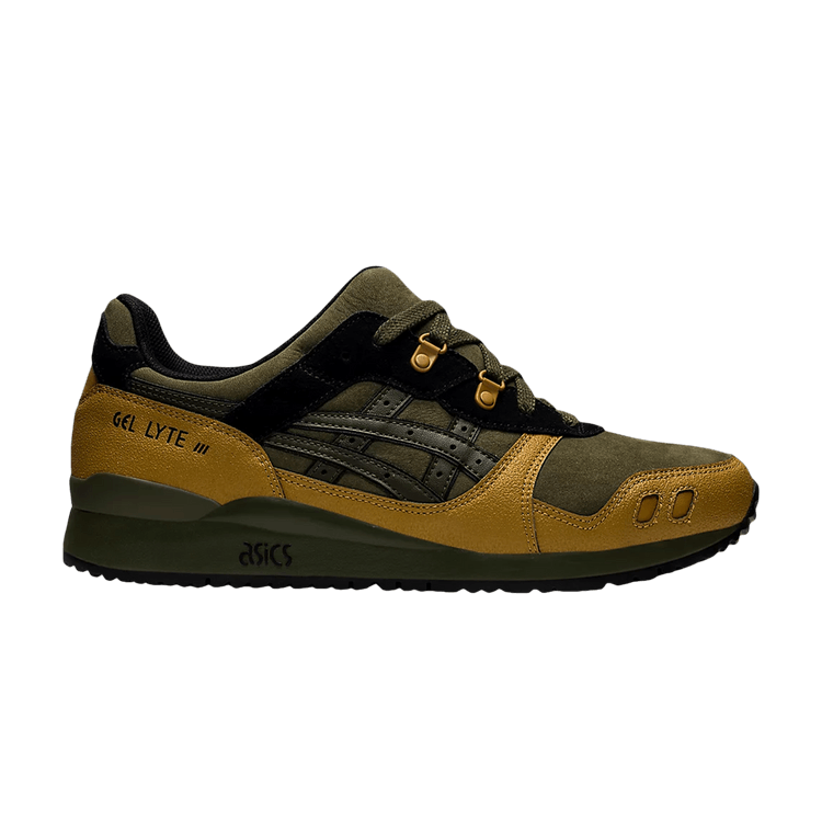 ASICS Gel-Lyte III Olive Canvas Tan Presidio