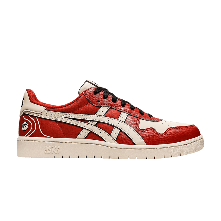 ASICS Japan S Basketball Red Cream