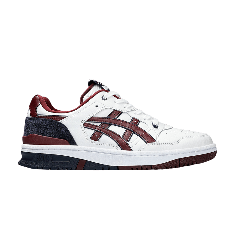 ASICS EX89 White Port Royal Burgundy