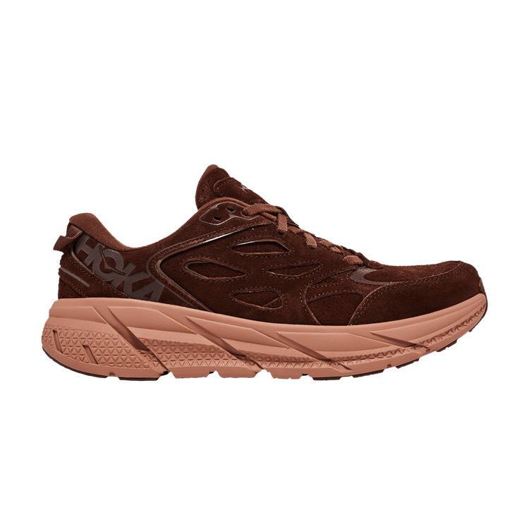 Hoka One One Clifton L Suede Cappuccino Cork (All Gender)