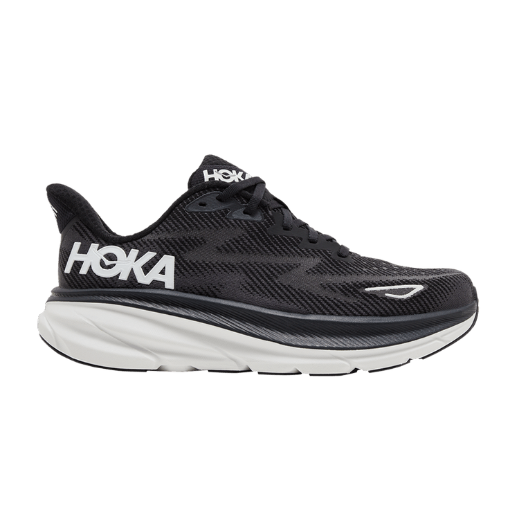 Hoka One One Clifton 9 Black White (Women's)