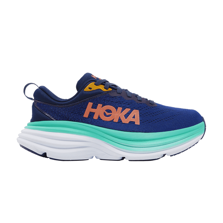 Hoka One One Bondi 8 Outer Space Bellwether Blue (Women's)