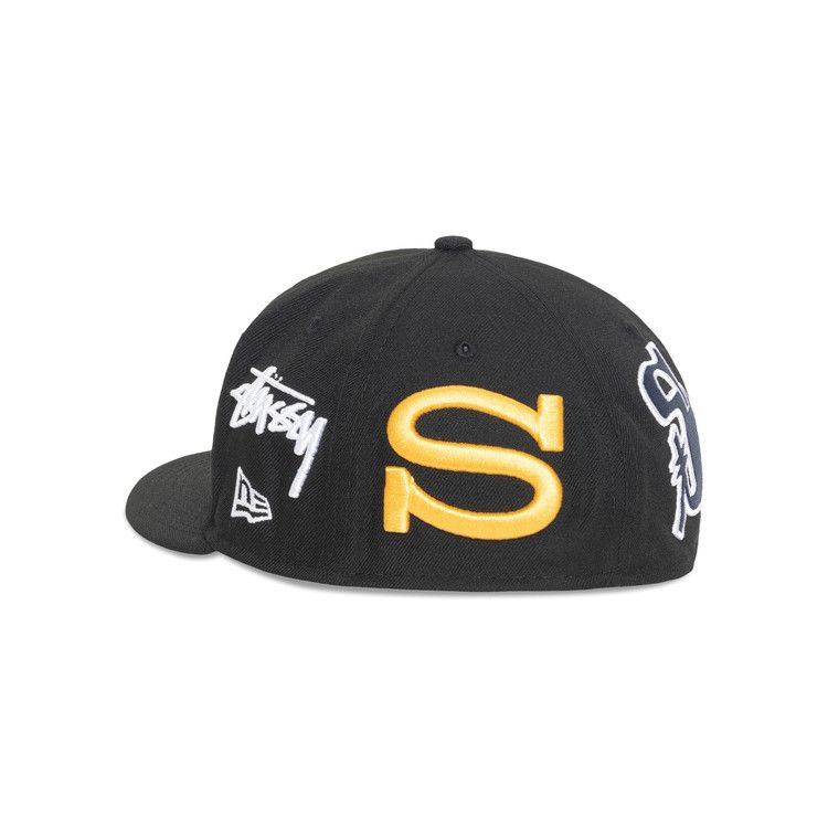 Stussy SS New Era Cap Black