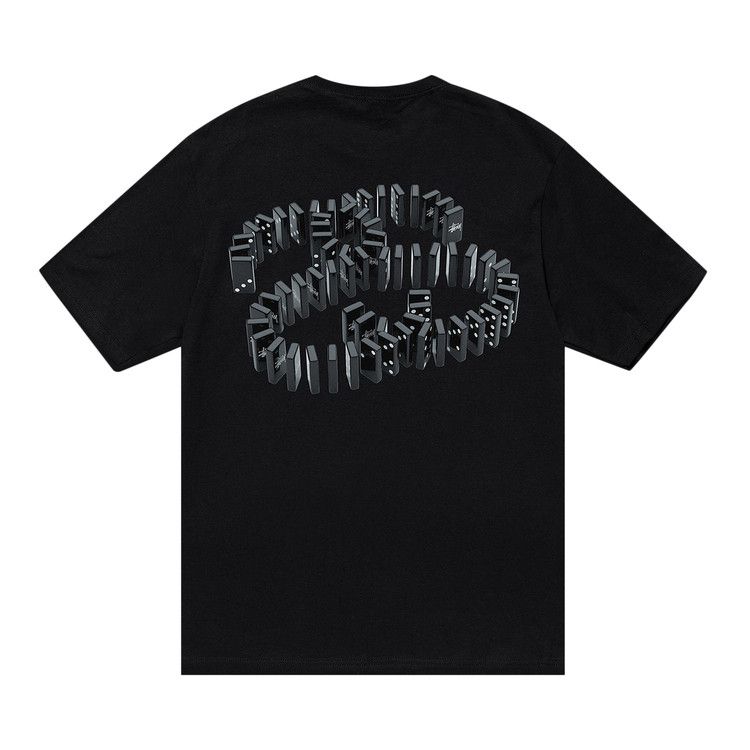 Stussy Dominos Tee Black