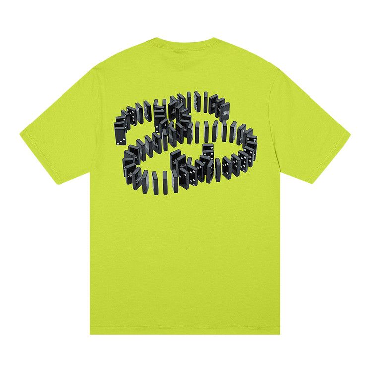 Stussy Dominos Tee Key Lime