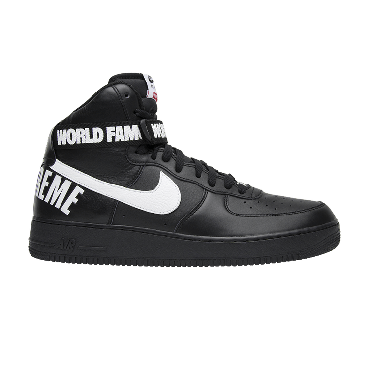 Nike Air Force 1 High Supreme World Famous Black