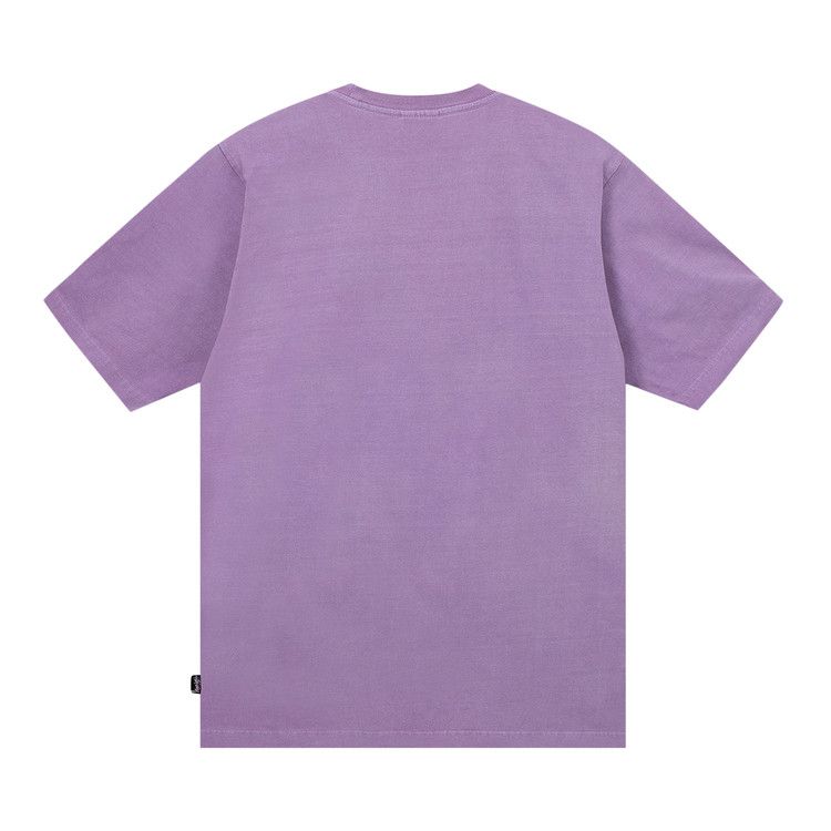 Stussy Heavyweight Pigment Dyed Crew Lavendar
