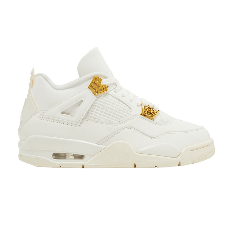 Jordan 4 Retro Metallic Gold (Women's)