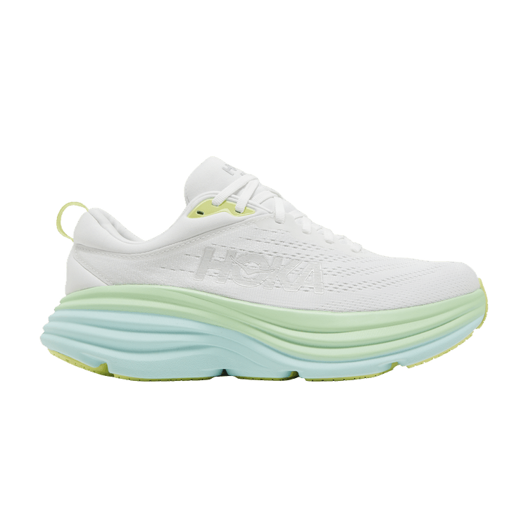 Hoka One One Bondi 8 Blanc De Blanc Sunlit Ocean (Women's)