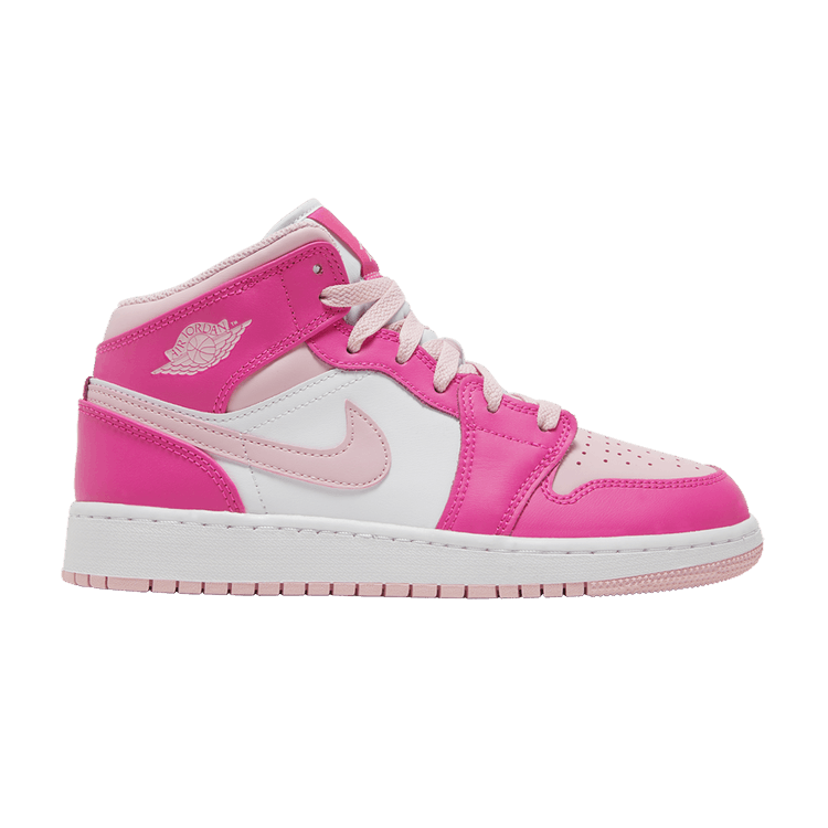 Jordan 1 Mid Fierce Pink (GS)