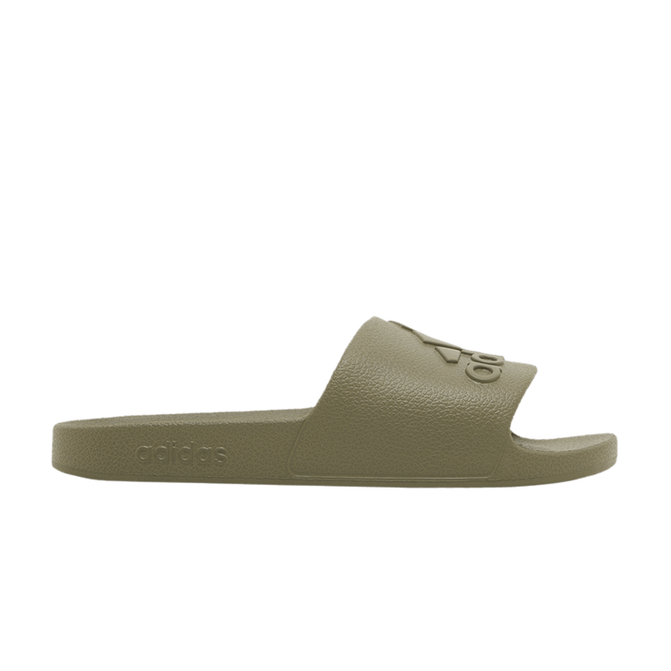 adidas Adilette Aqua Slides Olive Strata