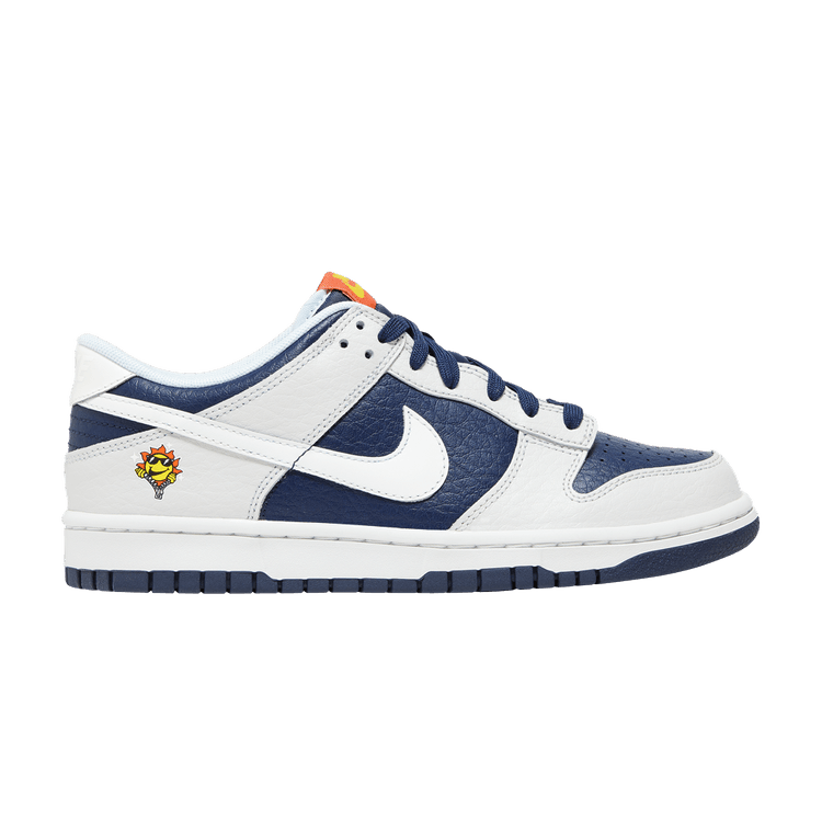 Nike Dunk Low UV Reactive Photon Dust Midnight Navy (GS)