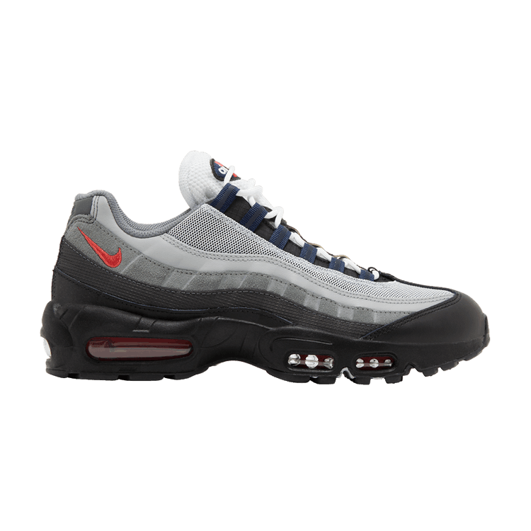 Nike Air Max 95 Track Red Smoke Grey - Side Kicks