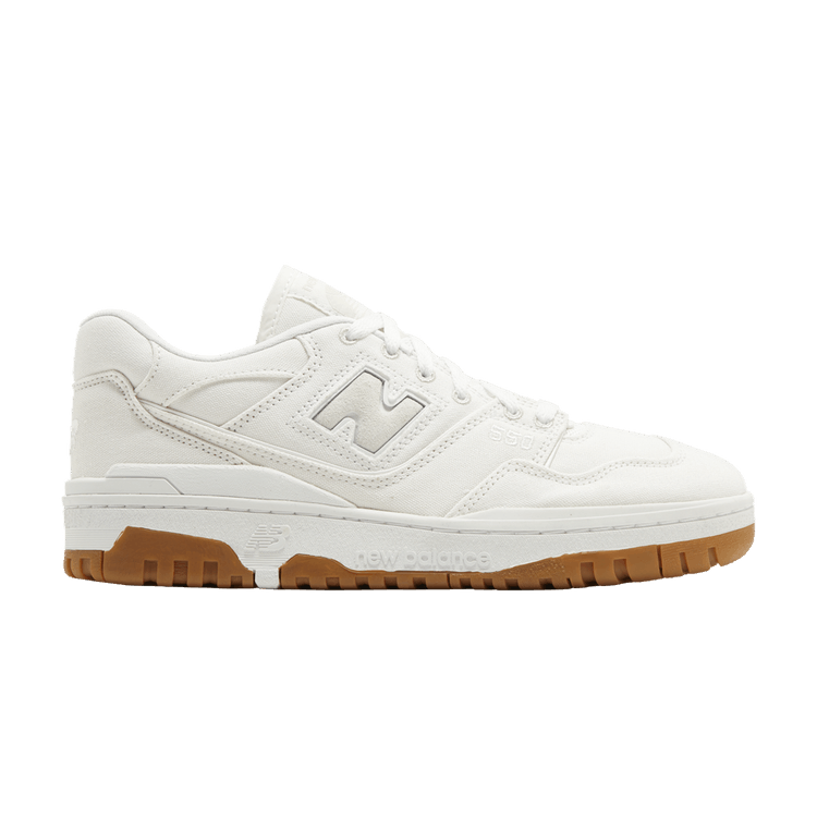 New Balance 550 White Canvas Gum