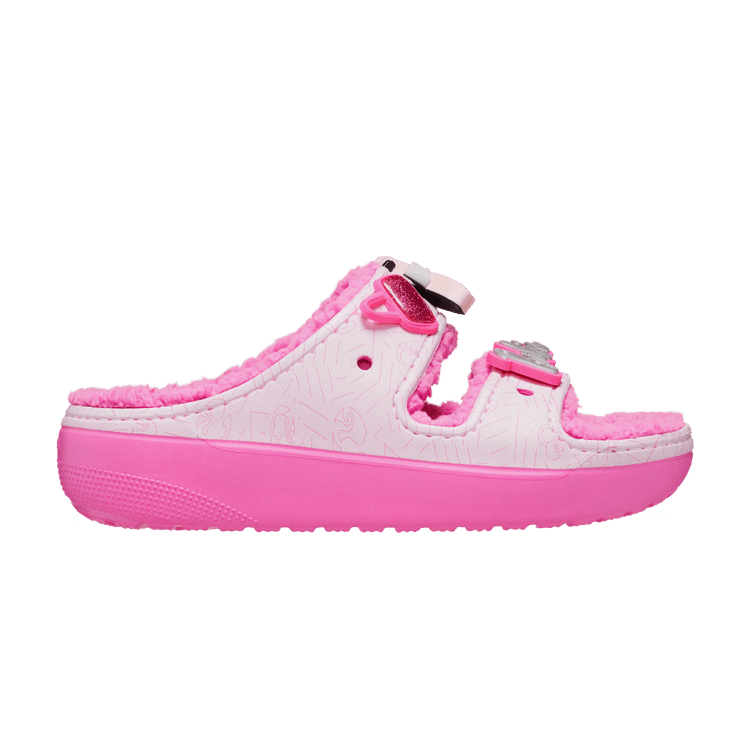 Crocs Classic Cozzzy Sandal Barbie Electric Pink