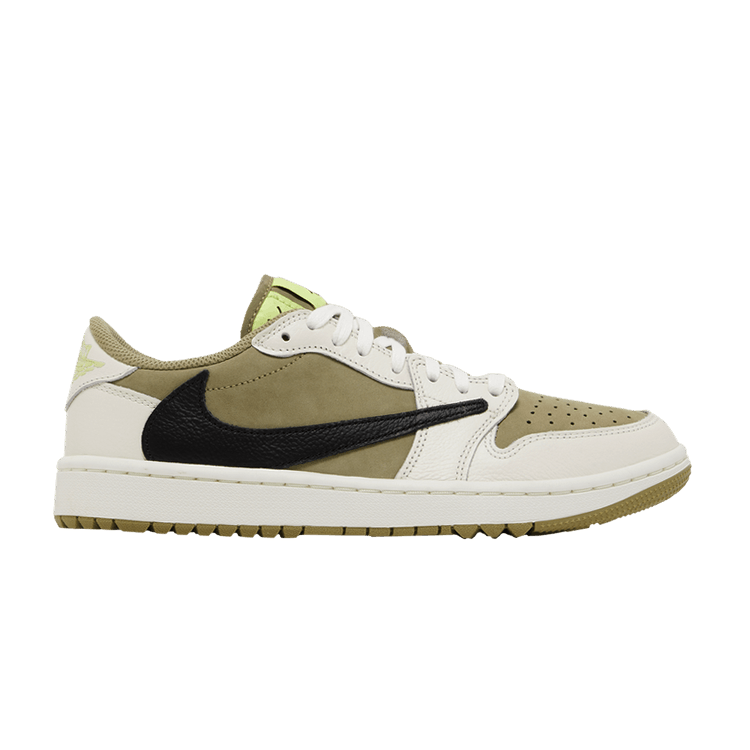 Jordan 1 Retro Low Golf Travis Scott Neutral Olive