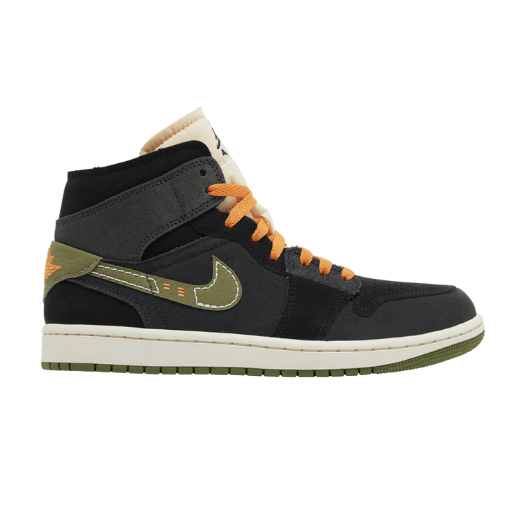 Jordan 1 Mid SE Craft Anthracite Light Olive