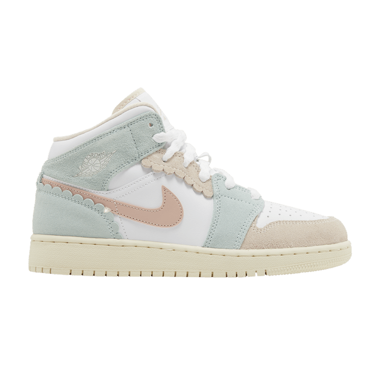 Jordan 1 Mid SE Pink Oxford (GS)