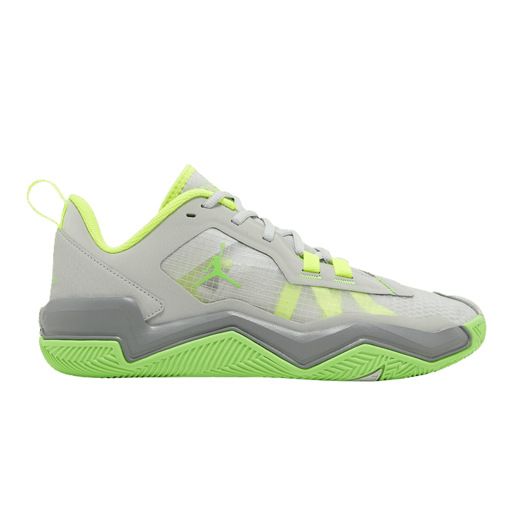 Jordan One Take 4 Light Silver Volt Particle Grey Green Strike
