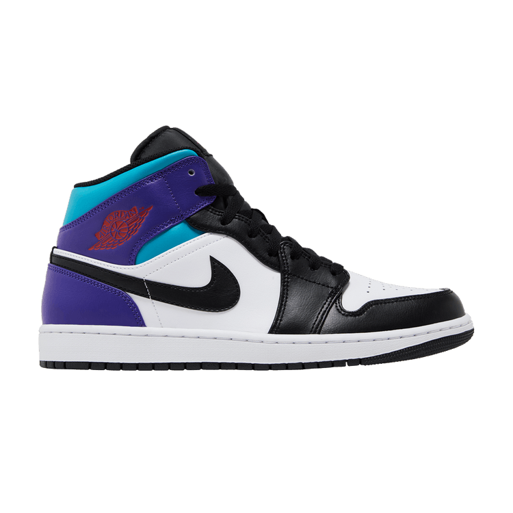 Jordan 1 Mid Court Purple Tropical Twist