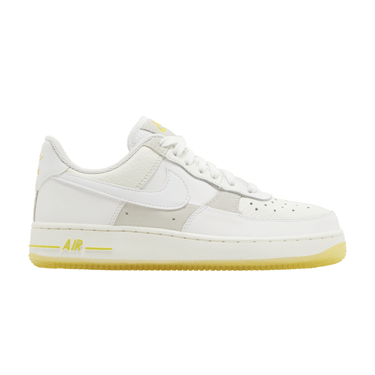 Nike Air Force 1 Low '07 UV Reactive Patchwork White Multicolor Yellow (Women's)