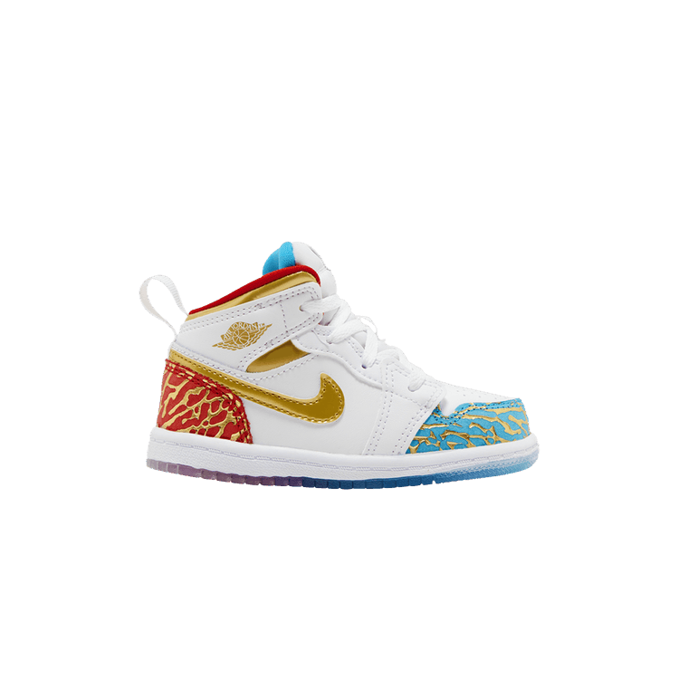 Jordan 1 Mid Sneaker School NC to Chi (TD)