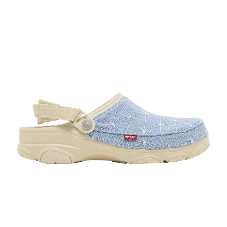 Crocs Classic All-Terrain Clog Levi's Sashiko Light Wash