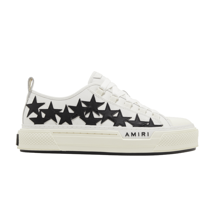 AMIRI Stars Court Low White Black