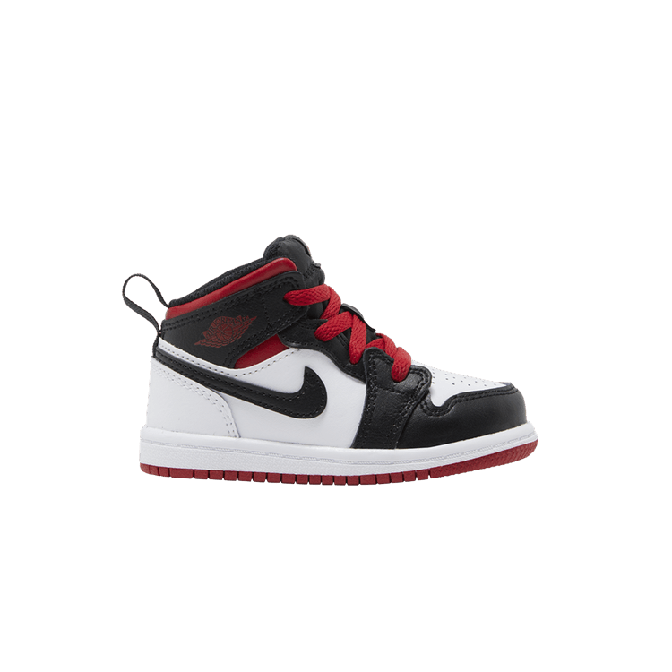 Jordan 1 Mid White Gym Red (TD)