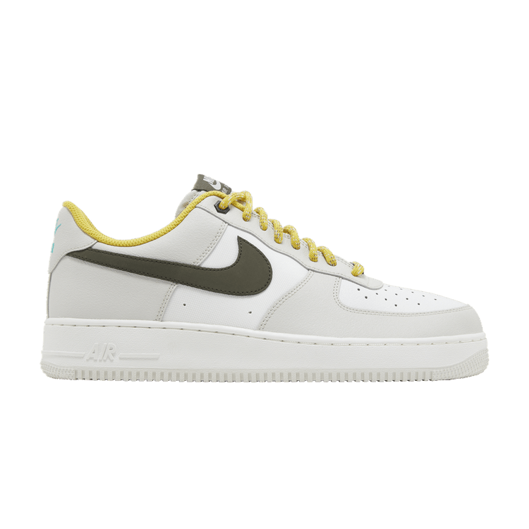 Nike Air Force 1 Low '07 PRM Light Bone Cargo Khaki Vivid Sulfur