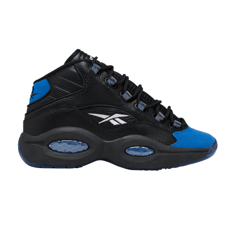 Reebok Question Mid Black and Blue