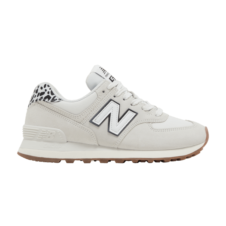 New Balance 574 Reflection White Leopard (Women's)