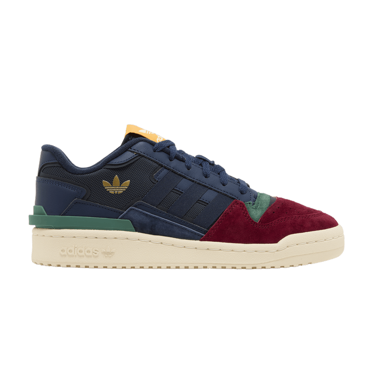 adidas Forum Exhibit Low 2.0 Collegiate Navy Burgundy Green